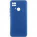Чехол TPU GETMAN Liquid Silk Full Camera для Xiaomi Redmi 10C (Синий / Navy Blue)