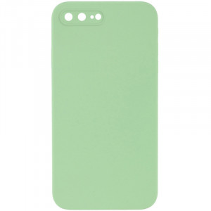 Чехол Silicone Case Square Full Camera Protective (AA) NOLOGO для iPhone 7 plus (5.5")