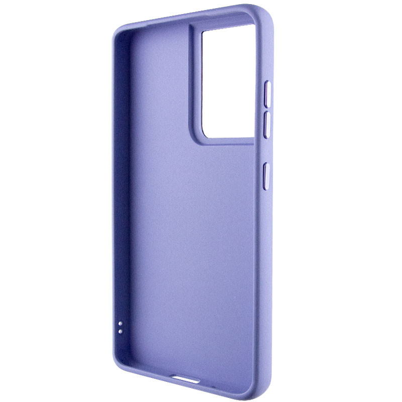 Фото TPU чохол Bonbon Metal Style with Magnetic safe на Samsung Galaxy S24 Ultra (Бузковий / Dasheen) в маназині vchehle.ua