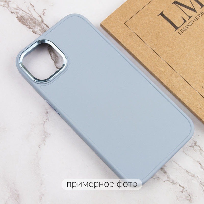 Купити TPU чохол Bonbon Metal Style на Xiaomi Redmi 10C (Блакитний / Mist blue) на vchehle.ua