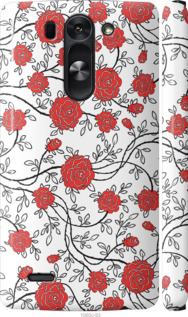 

Чехол Красные розы на белом фоне для LG G3s D724 1388584