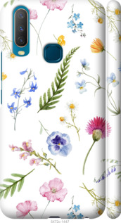 

Чехол Цветочный фон v2 для Vivo Y17 1440439