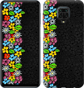 

Чехол цветочный орнамент для Xiaomi Redmi Note 9S 934320