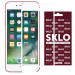 Захисне скло SKLO 3D (full glue) на Apple iPhone 7 plus / 8 plus (5.5") (Білий)
