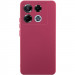 Чохол TPU GETMAN Liquid Silk Full Camera на Infinix Note 40 Pro 4G (Бордовий / Marsala)