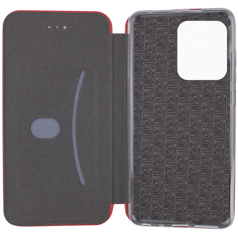 Шкіряний чохол-книжка Classy на Motorola Edge 40 (Червоний) в магазині vchehle.ua