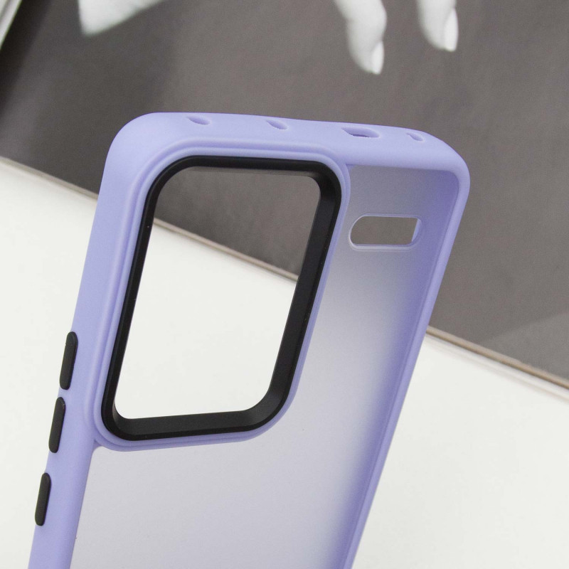 Чохол TPU+PC Lyon Frosted на Xiaomi Redmi Note 13 Pro+ (Purple) в магазині vchehle.ua