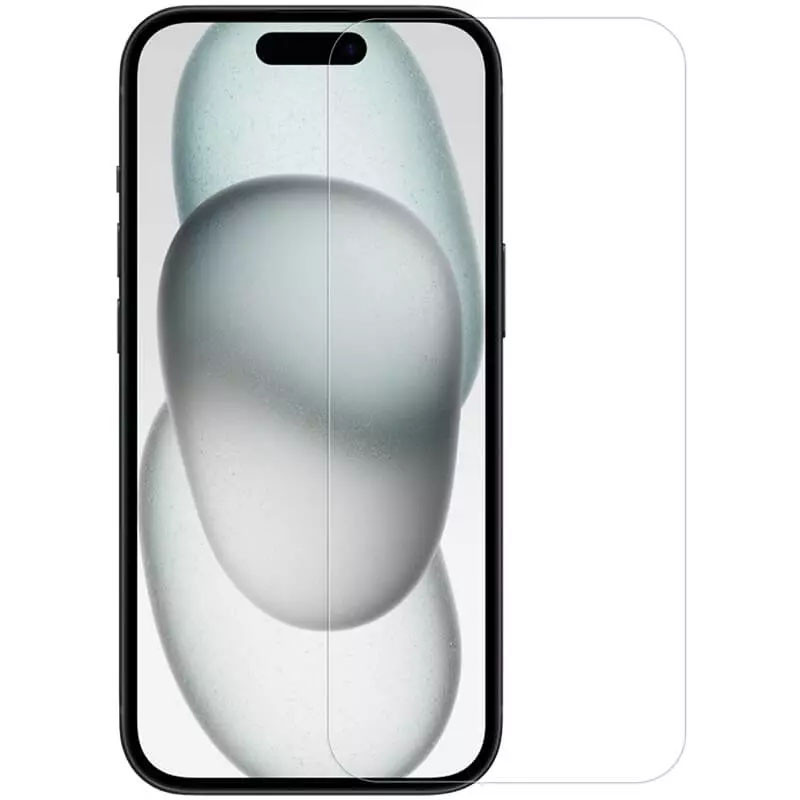 Фото Защитное 2.5D стекло Blueo Full Cover HD Clear для Apple iPhone 15 Pro (6.1") (Прозрачное) на vchehle.ua