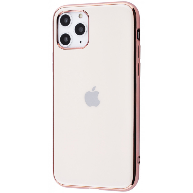 

TPU чохол GLOSSY LOGO на Apple iPhone 11 Pro Max (6.5") (Рожевий / Rose Gold) 770821