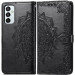 Фото Шкіряний чохол-книжка Art Case з візитницею на Samsung Galaxy A24 4G (Черный) на vchehle.ua
