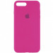 Чохол Silicone Case Full Protective (AA) на Apple iPhone 7 plus / 8 plus (5.5") (Малиновий / Dragon Fruit)