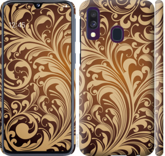 

Чохол Рослинний візерунок на Samsung Galaxy A40 2019 A405F 711717