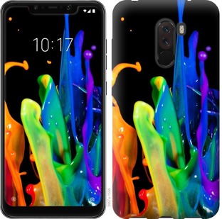 

Чехол брызги краски для Xiaomi Pocophone F1 674630