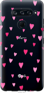 

Чехол Сердечки 2 для LG V40 ThinQ 1030497