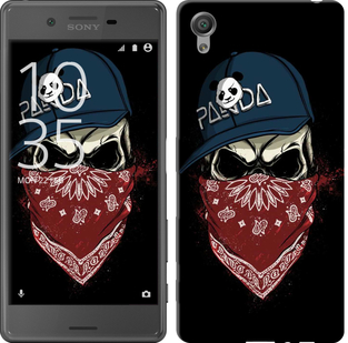 

Чохол Череп в кепці на Sony Xperia X F5122 358654