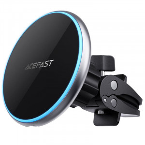 Автодержатель с БЗУ Acefast D3 magnetic wireless 15W