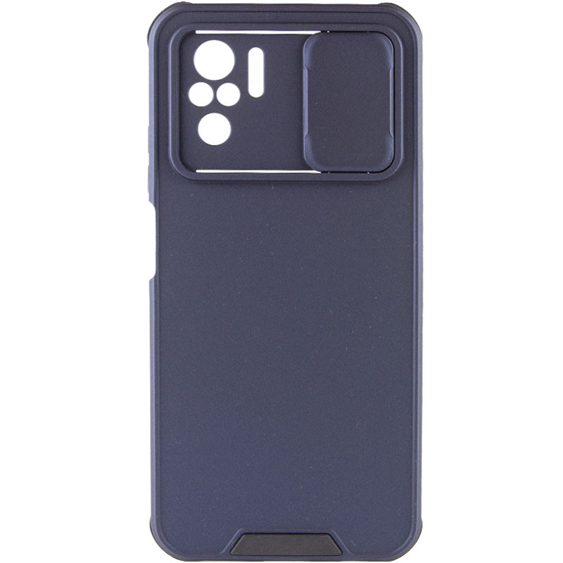 

TPU+PC чохол Lens series для Xiaomi Redmi Note 10 (Синій) 1213084