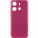 Чохол Silicone Cover Lakshmi Full Camera (A) на Tecno Spark Go 2023 (Бордовий / Marsala)