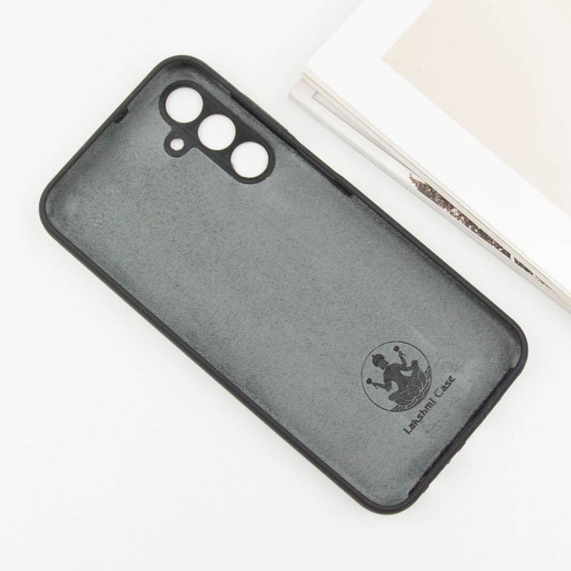 Чохол Silicone Cover Lakshmi Full Camera (AA) на Samsung Galaxy A15 4G/5G / M15 5G (Чорний / Black) в магазині vchehle.ua