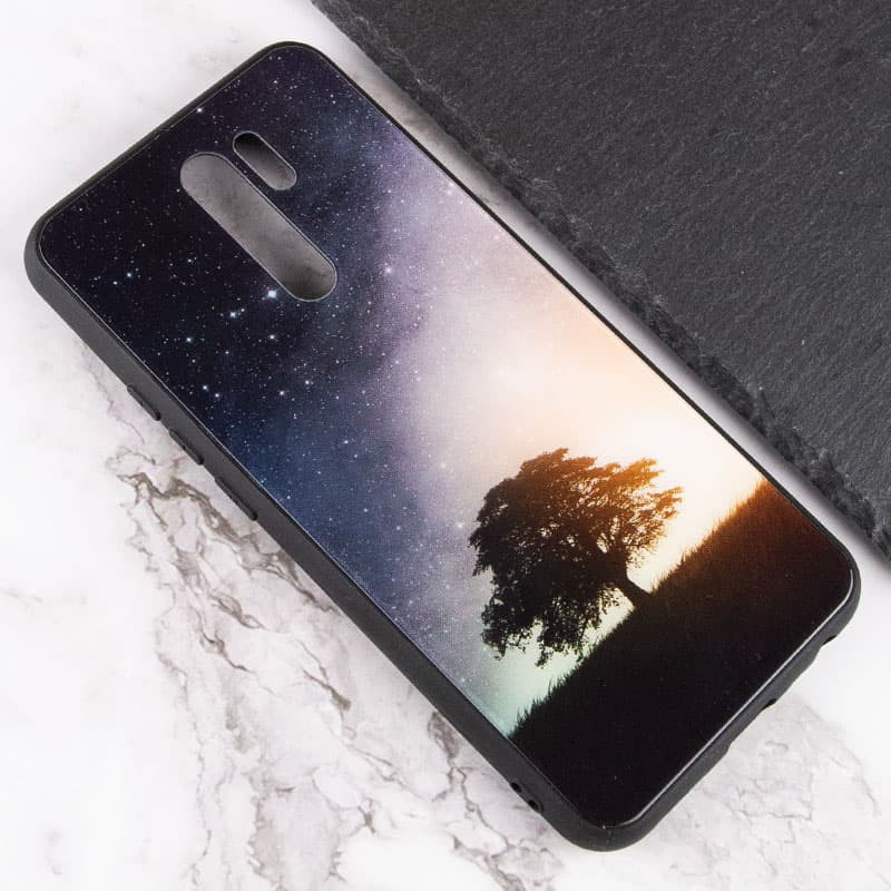 Фото TPU+Glass чехол Diversity для Xiaomi Redmi 9 (Tree) в магазине vchehle.ua