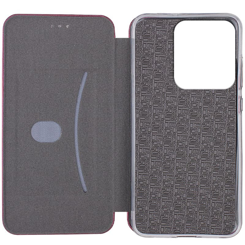 Фото Шкіряний чохол-книжка Classy на Tecno Spark Go 2022 (KG5m) (Бордовий) в маназині vchehle.ua