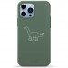 Чехол Pump Silicone Minimalistic для Apple iPhone 13 Pro (6.1") (Dino Green)
