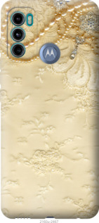 

Чехол Кружевной орнамент для Motorola G60 1229477