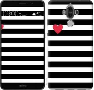 

Чохол Чорно-білі смуги на Huawei Mate 9 752101