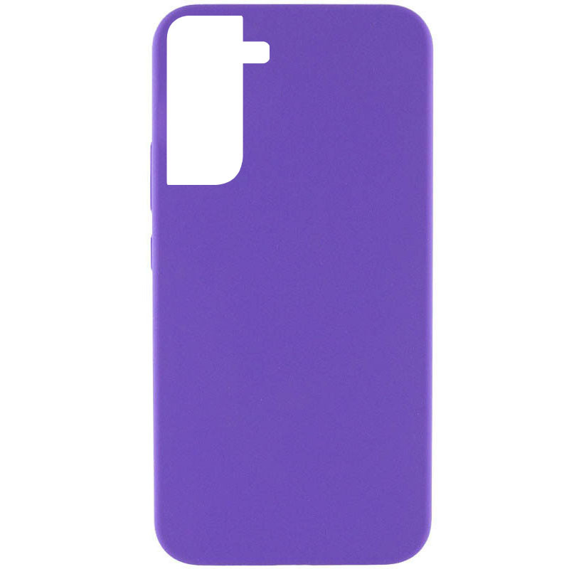 Чохол Silicone Cover Lakshmi (AAA) на Samsung Galaxy S21 FE (Фіолетовий / Amethyst)