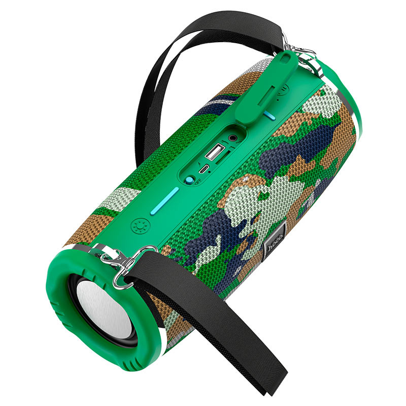 Фото Bluetooth Колонка Hoco HC12 Sports (Camouflage Green) на vchehle.ua