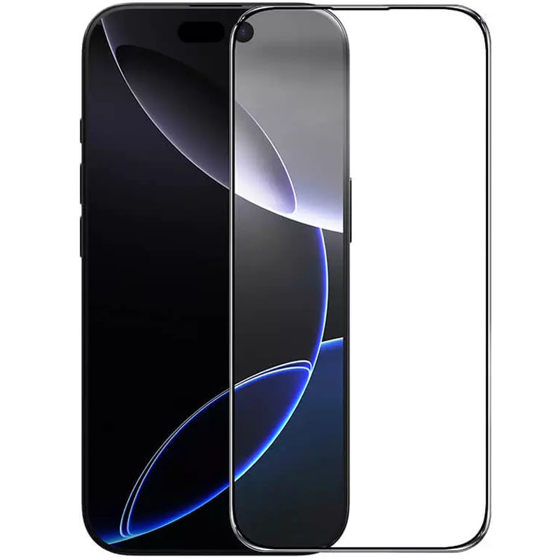 Фото Захисне скло Nillkin (CP+PRO) на Apple iPhone 16 Pro Max (6.9") (+ аппликатор) (Чорний) на vchehle.ua