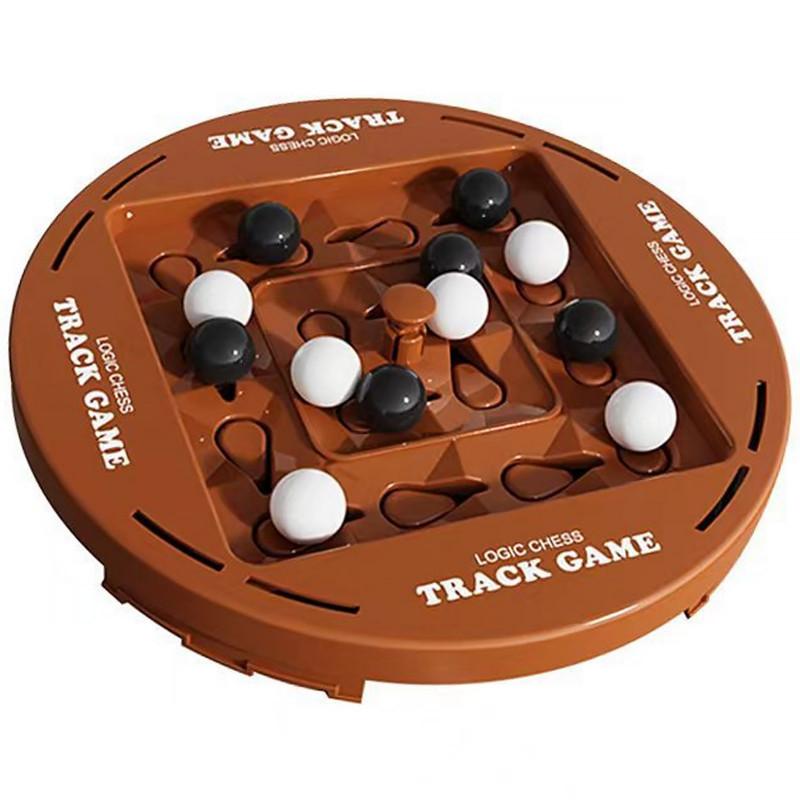 Настільна інтерактивна ігра Ummi 777A Logic Chess Track Game (Brown)