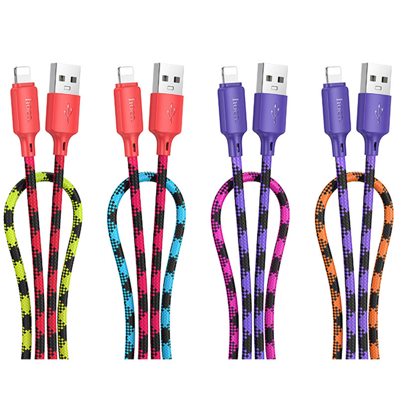 Дата кабель Hoco X116 Meridian USB to Lightning 2.4A (1m)