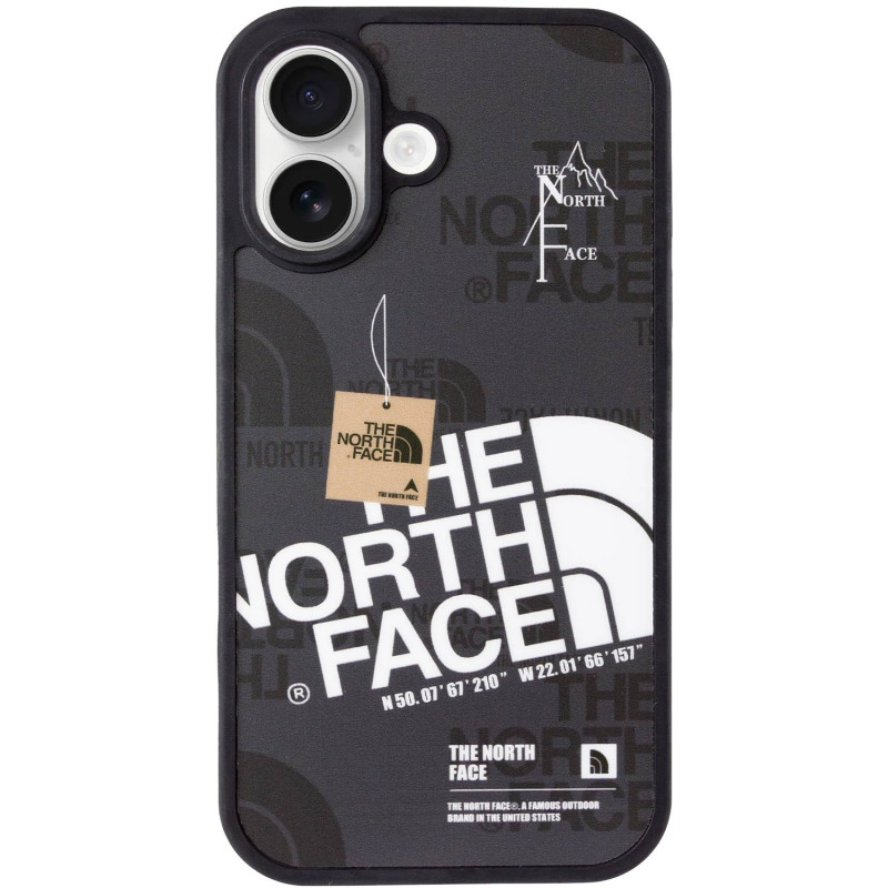 Фото TPU чохол The North Face на Apple iPhone 16 (6.1") (Black) на vchehle.ua