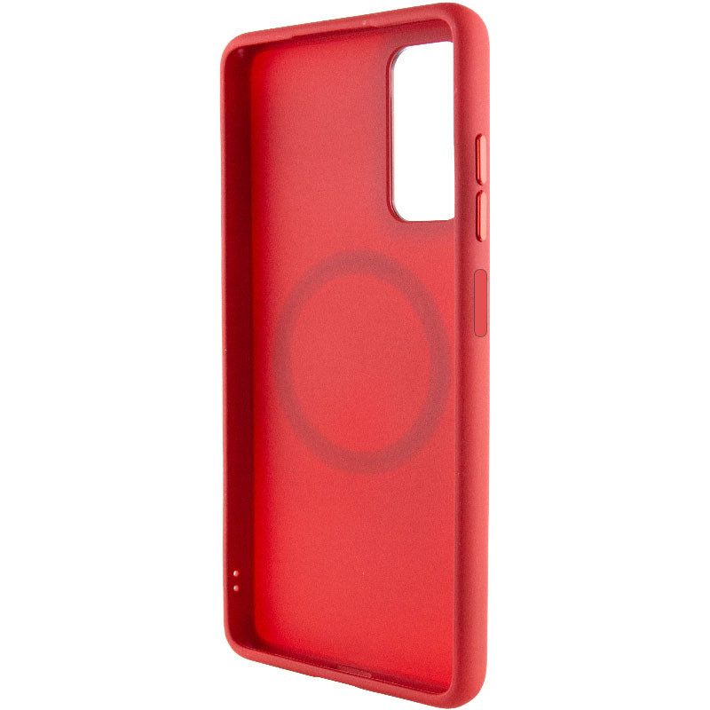 Фото TPU чехол Bonbon Metal Style with Magnetic safe для Xiaomi Redmi Note 11 (Global) / Note 11S (Красный / Red) в магазине vchehle.ua