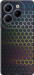 Чехол Переливающиеся соты для Infinix Hot 40 Pro