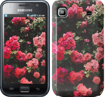 

Чехол Куст с розами для Samsung Galaxy S i9000 639091