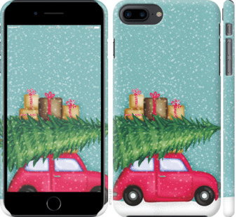 

Чехол Машина с подарками для iPhone 7 plus (5.5") 867241