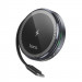 БЗУ Hoco CQ18 Flash 2in1 Magnetic + iWatch (with retractable cable Type-C) (Metal gray)
