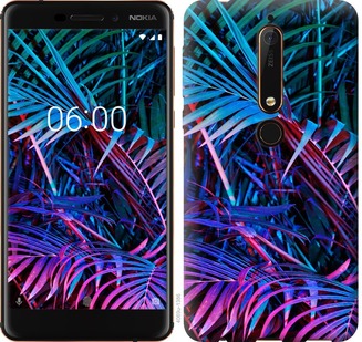 

Чехол Папоротник под ультрафиолетом для Nokia 6.1 689155