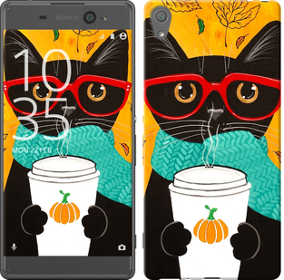 

Чехол Осенний кот для Sony Xperia XA Dual 639721