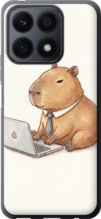Чехол Funny Capybara CEO Working для Huawei Honor X8a