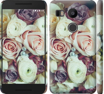 

Чехол Букет роз для LG Nexus 5X H791 452355