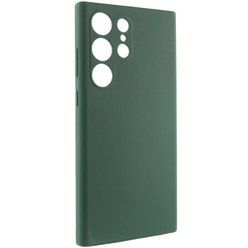 Фото Чехол Silicone Cover Lakshmi Full Camera (AAA) для Samsung Galaxy S25 Ultra (Зеленый / Cyprus Green) на vchehle.ua