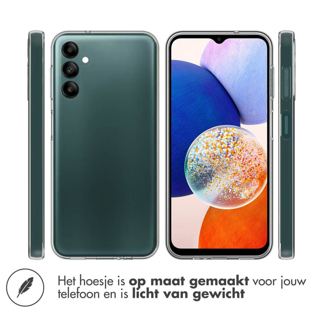Купить TPU чехол Epic Transparent 1,0mm для Samsung Galaxy A14 4G/5G (Бесцветный (прозрачный)) на vchehle.ua