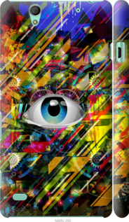 

Чехол Абстрактный глаз для Sony Xperia C4 E5333 1443357