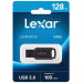 Флеш накопитель LEXAR JumpDrive V400 (USB 3.0) 128GB (Black) в магазине vchehle.ua