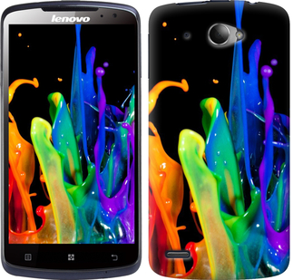 

Чохол бризки фарби на Lenovo S920 381307