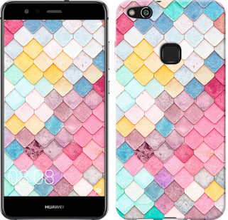 

Чехол Красочная черепица для Huawei P10 Lite 640126