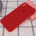 Фото Чехол Silicone Case Full Protective (AA) для Apple iPhone X (5.8") / XS (5.8") (Красный / Dark Red) на vchehle.ua